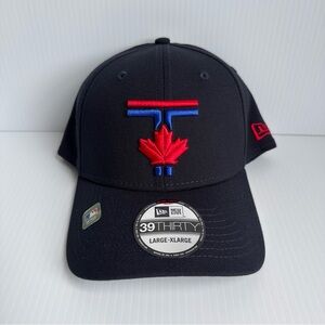 NWT New Era 39Thirty Toronto Blue Jays Navy 2024 City Connect Hat Cap Size L/XL